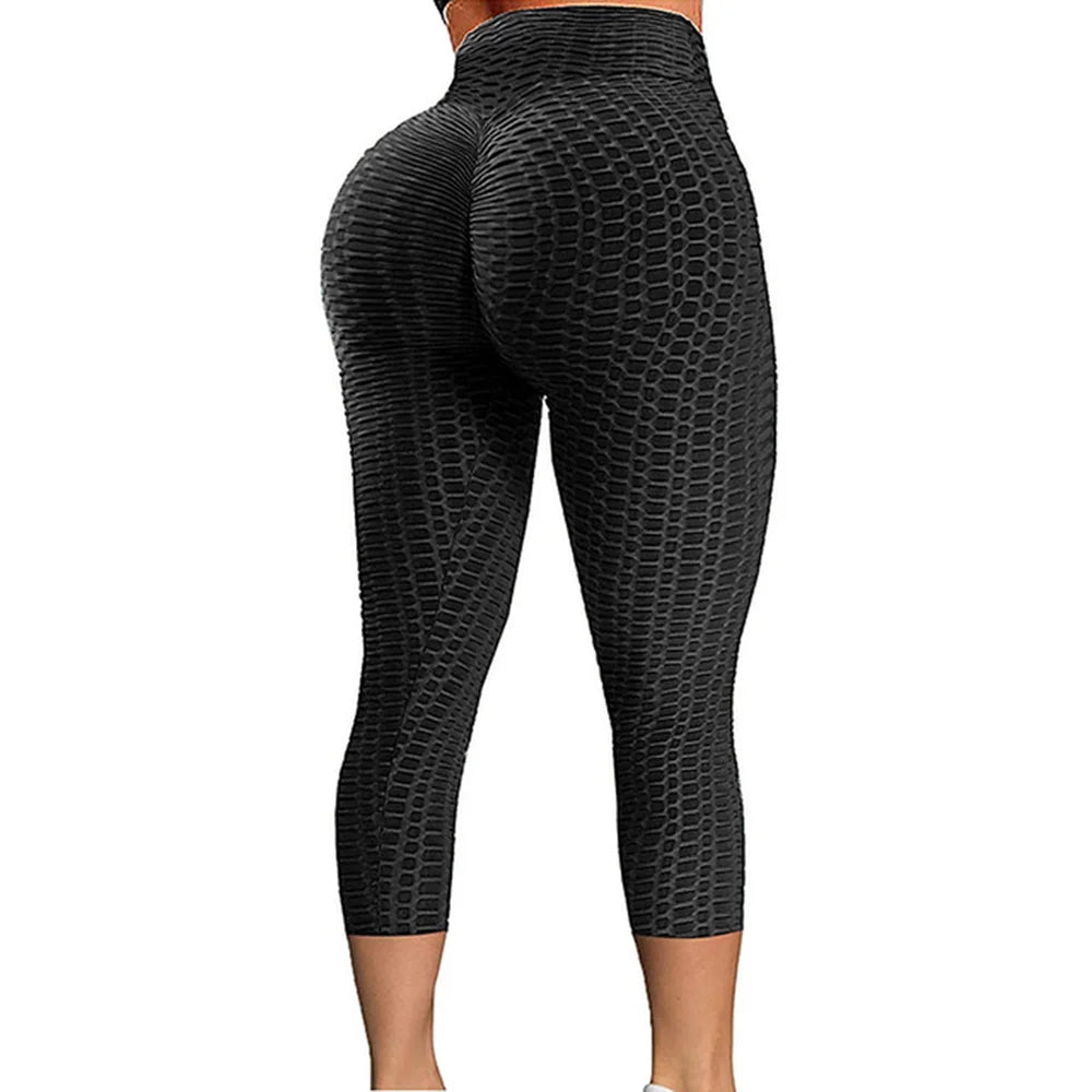 Buy S R Collection Beautiful Women's Calf Length Cropped Leggings Cotton  Lycra Fabric Slim Fit 3/4th | Pants (Black) at Amazon.in